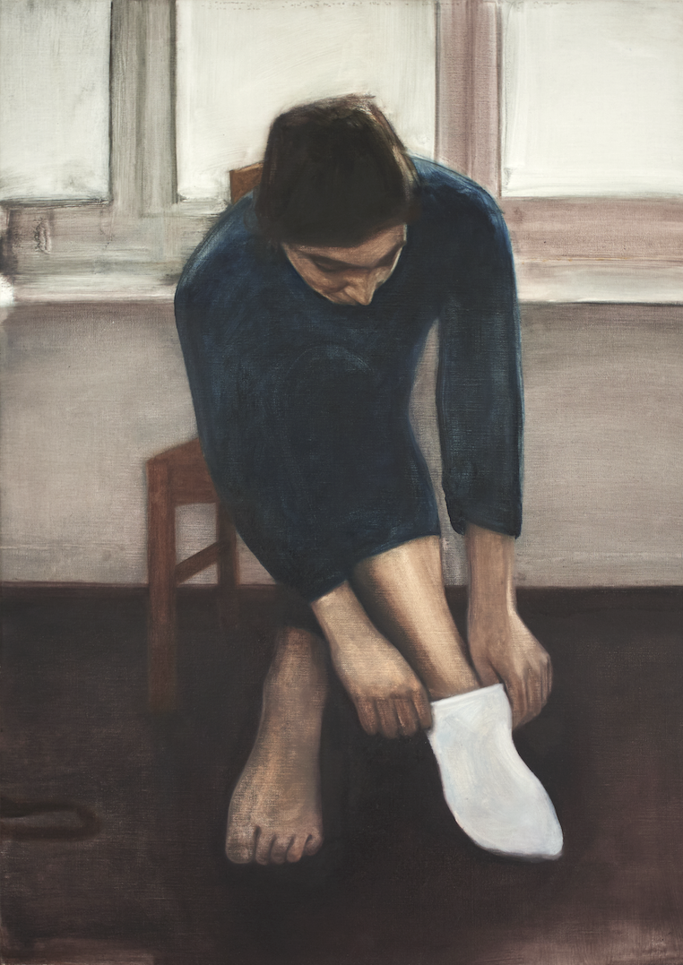 Eléné, 2016, 134 x 85 cm, huile sur toile