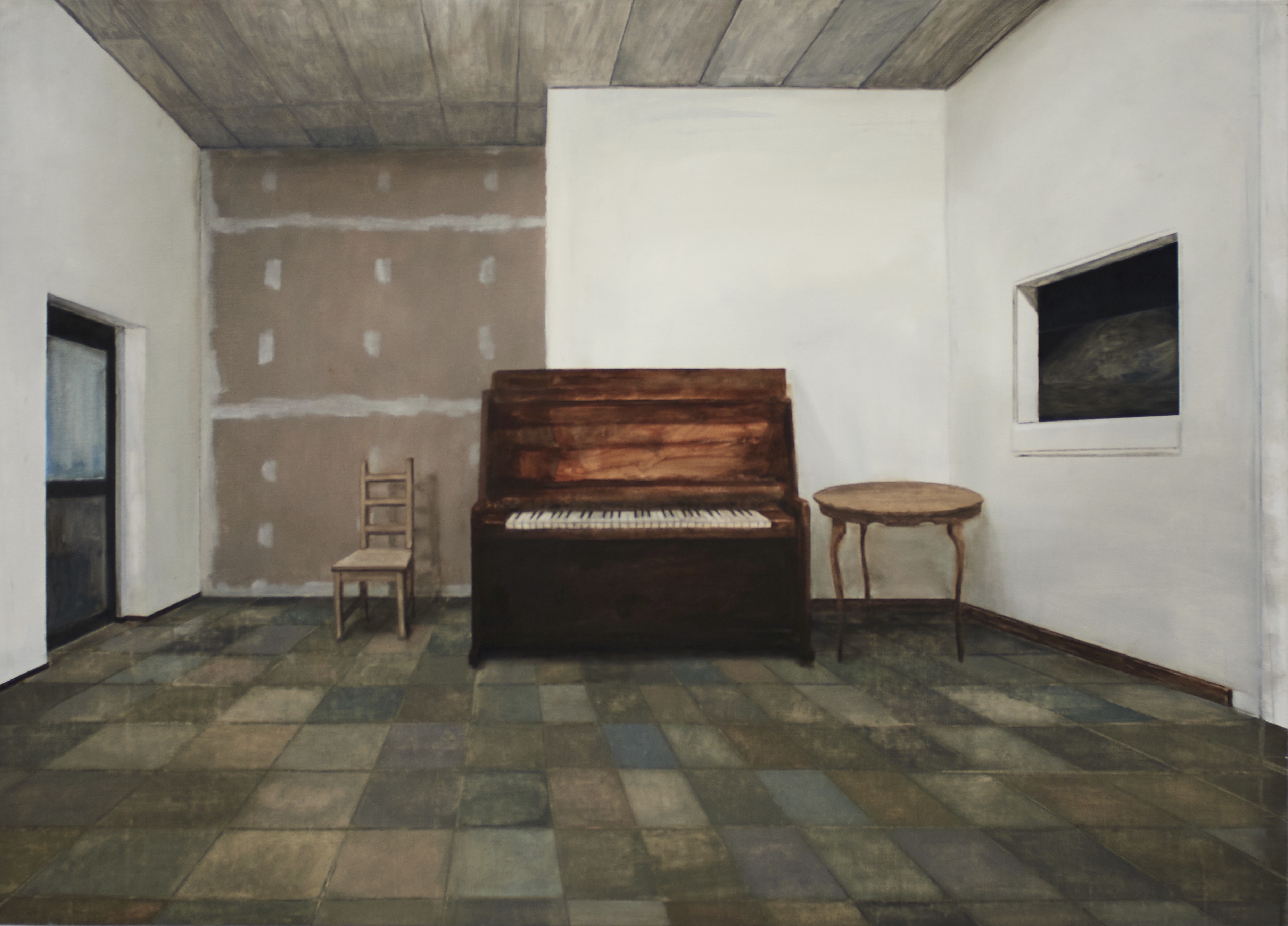 New York, 2015, 110 x 152 cm, huile sur toile