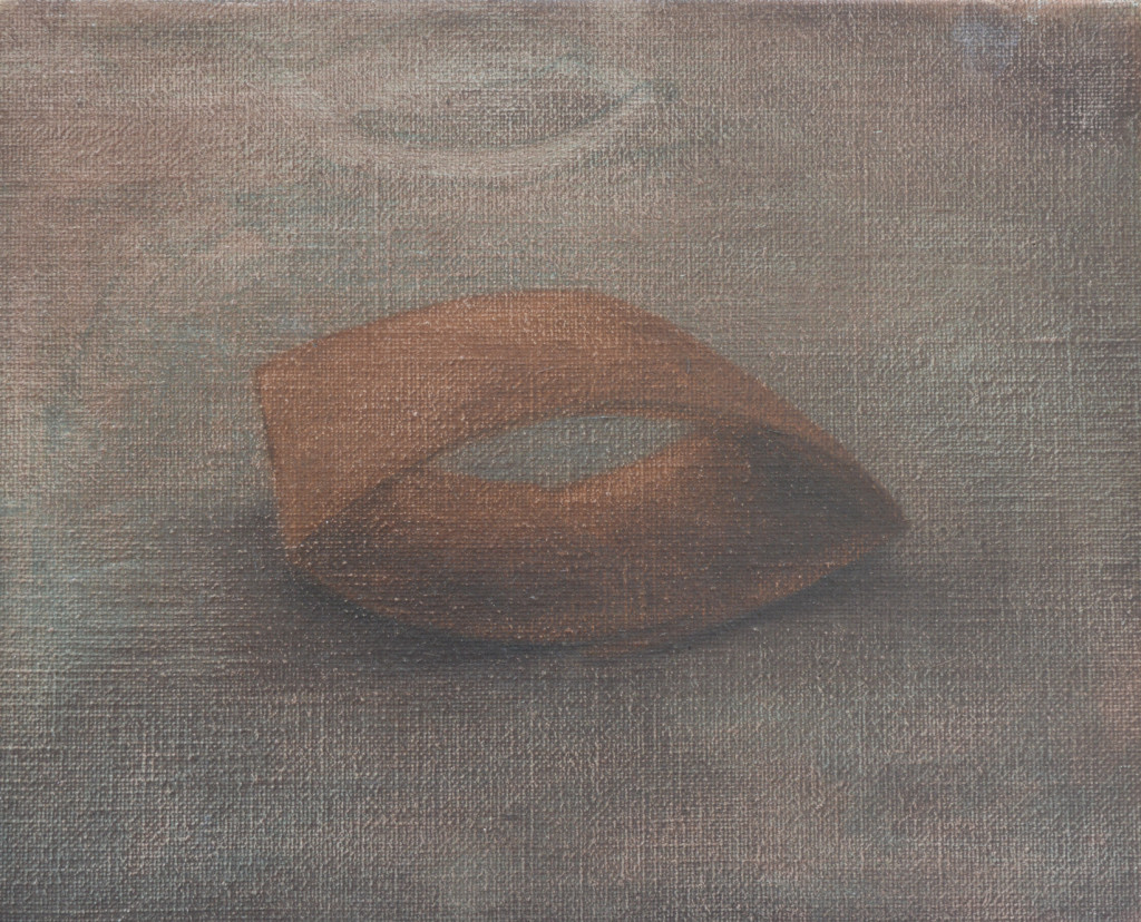 Café, 2015, 20 x 25 cm, huile sur toile